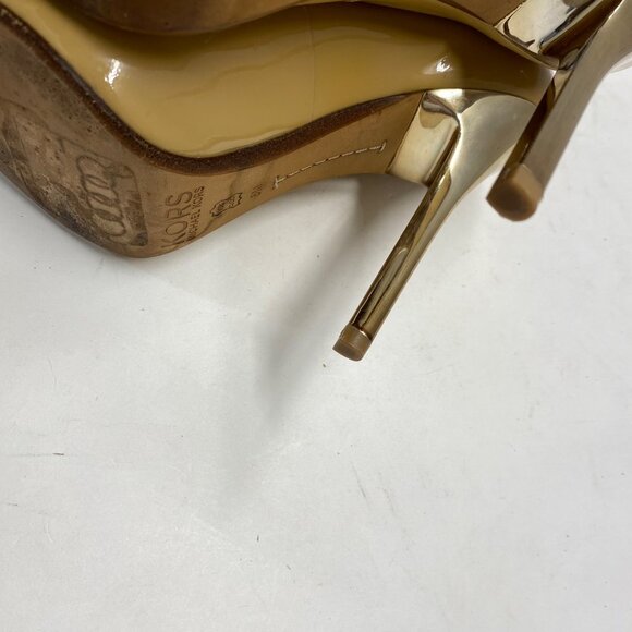 Michael Kors Yellow Patent Leather Pointed-Toe Stiletto Heels Size 8 - Picture 12 of 12